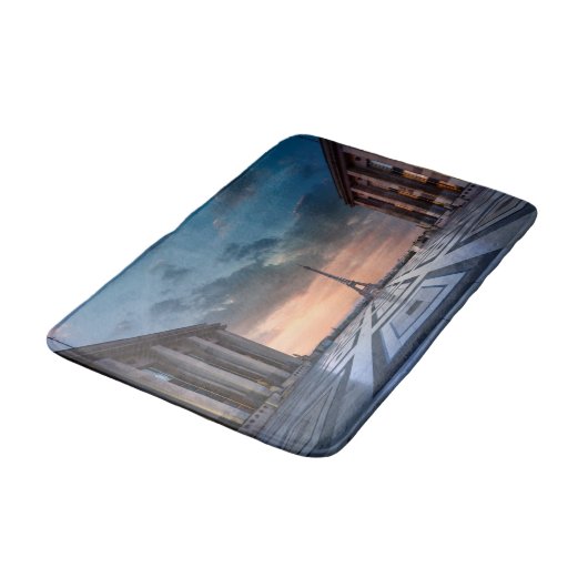 Tapis De Bain Les monuments | La Tour Eiffel (Angle)