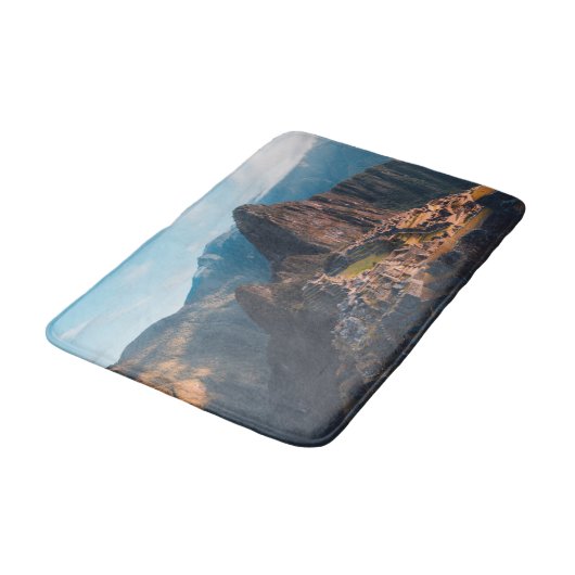 Tapis De Bain Les monuments | Machu Picchu, Pérou (Angle)