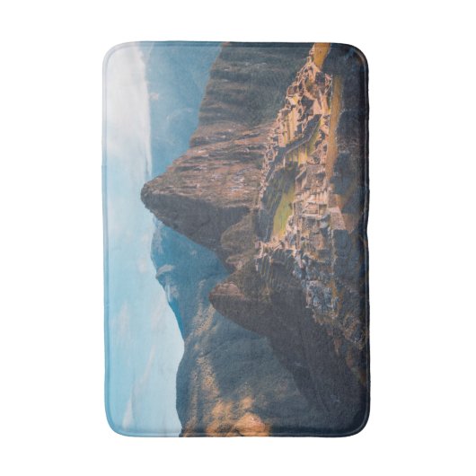 Tapis De Bain Les monuments | Machu Picchu, Pérou (Devant (Vertical))