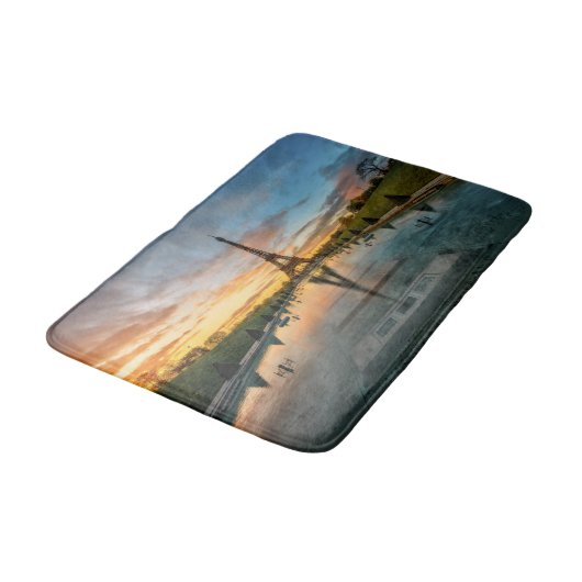 Tapis De Bain Les monuments | Tour Eiffel (Angle)