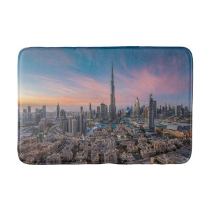 Tapis De Bain Les monuments Ville de Dubaï