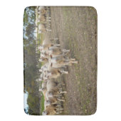 Tapis De Bain Les Moutons Marchent, (devant Vertical)