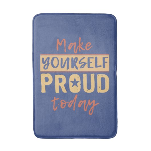 Tapis De Bain Les nattes de bain "Make Yourself Froud" (Devant (Vertical))