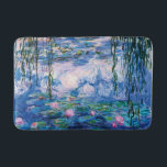 Tapis De Bain Les nénuphars de Monet<br><div class="desc">Les nénuphars de Monet.  
Veuillez visiter mon magasin pour une conception plus intéressante et plus de => bien choisi zazzle.com/iwheels* de couleur</div>