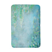 Tapis De Bain Les Nympheas Water Lilies Bleu clair Art (Devant (Vertical))