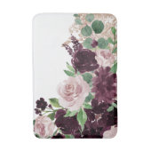 Tapis De Bain Les passions de Moody | Shimmer, Rose de vin viole (Devant (Vertical))