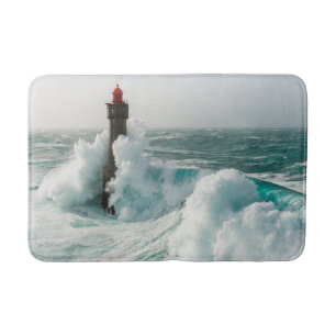 Tapis De Bain Les phares Jument Phare Ouessant France