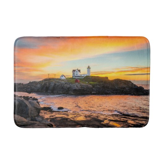 Tapis De Bain Les phares | Nubble Lighthouse Maine (Devant)