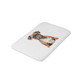 Tapis De Bain Les potes de boxer les mignons dessins pour chien  (Angle)