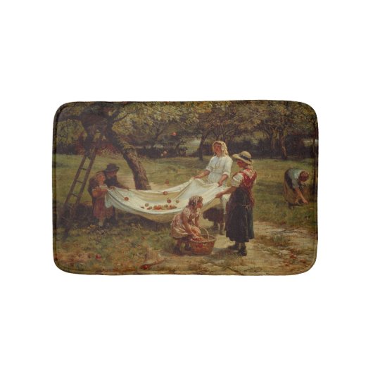 Tapis De Bain Les ramasseurs d'Apple, 1880 (Devant)