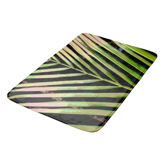 Tapis De Bain Les rayures de la nature (Angle)