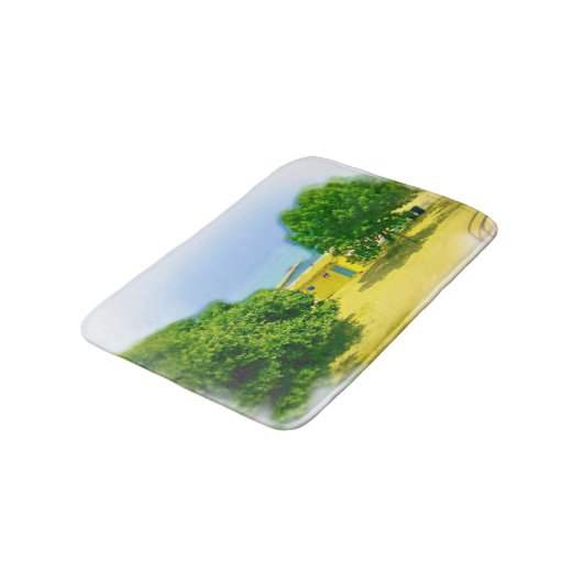 Tapis De Bain Les rives de Chicago Beach (Angle)