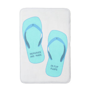 Tapis De Bain Les souvenirs sont faits en tongs, design été
