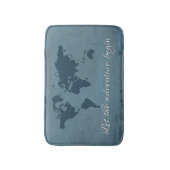 Tapis De Bain Let the adventure begin (Devant (Vertical))