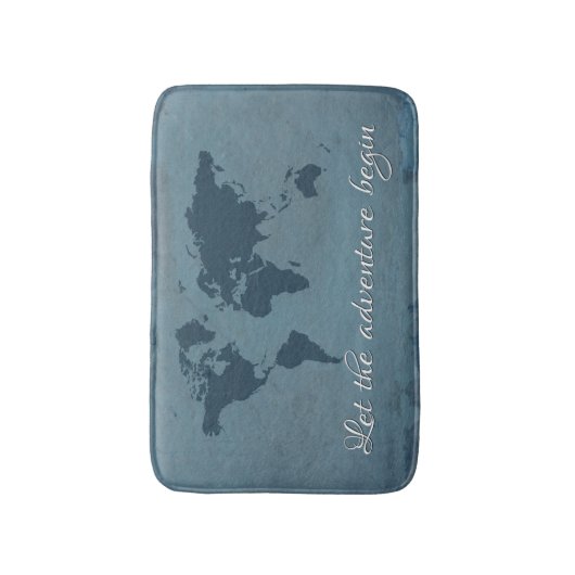 Tapis De Bain Let the adventure begin (Devant (Vertical))