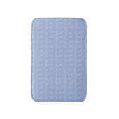 Tapis De Bain LETTRE INITIALE MONOGRAPHIQUE A Bleu (Devant (Vertical))