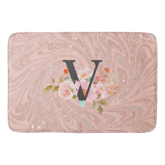Tapis De Bain Lettre V (Devant)