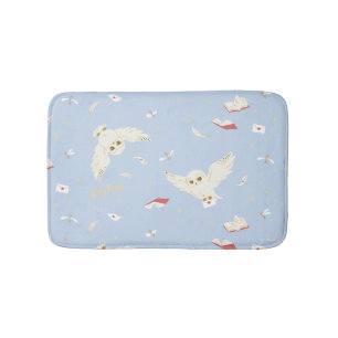 Tapis De Bain Lettres et Livres de la Poste au Hibou Hedwige Mot