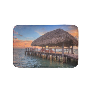 Tapis De Bain Lever de soleil portuaire