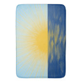 Tapis De Bain Lever de soleil sur l'océan Nouveaux débuts (devant Vertical)