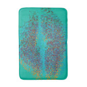 Tapis De Bain Lèvres colorées rétro (Devant (Vertical))