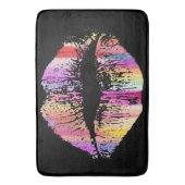 Tapis De Bain Lèvres élégantes (devant Vertical)