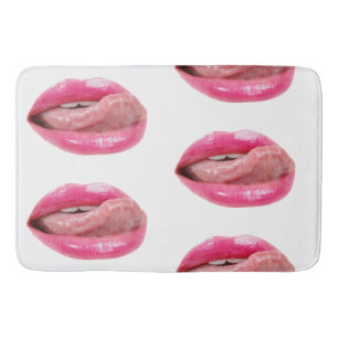 Tapis De Bain Lèvres femelles