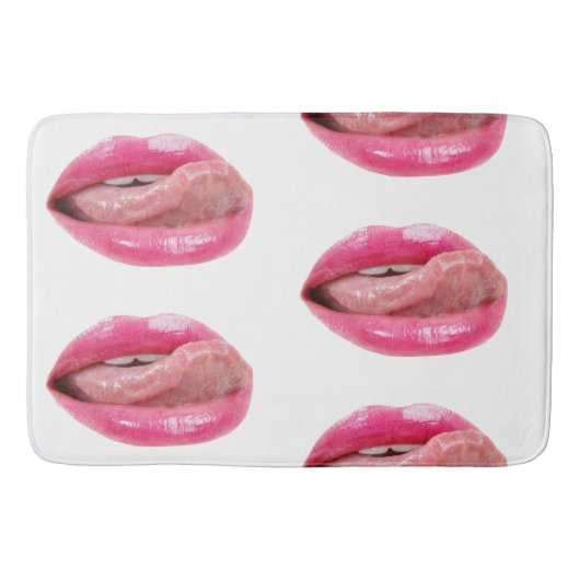 Tapis De Bain Lèvres femelles (Devant)