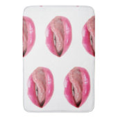 Tapis De Bain Lèvres femelles (devant Vertical)
