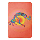 Tapis De Bain Lézard Sun de Kokopelli (devant Vertical)