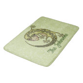 Tapis De Bain Lézard vert (Angle)