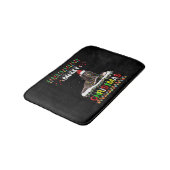 Tapis De Bain Lhasa Apso sapin de Noël pyjama de Noël Chien de N (Angle)