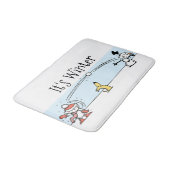 Tapis De Bain L'hiver (Angle)