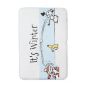 Tapis De Bain L'hiver (Devant (Vertical))