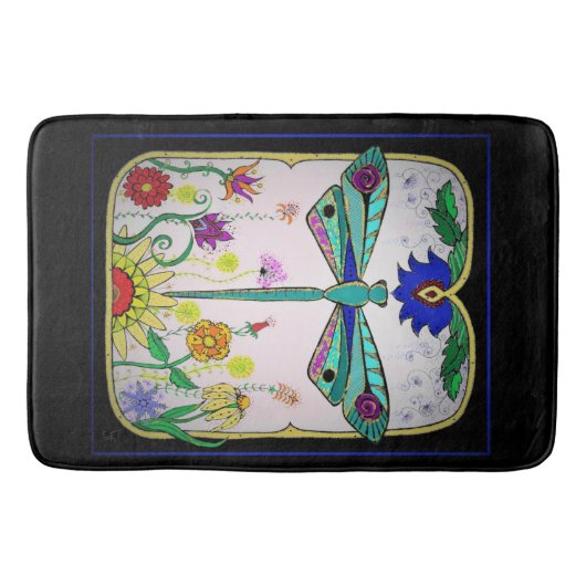 Tapis De Bain libellule (Devant)