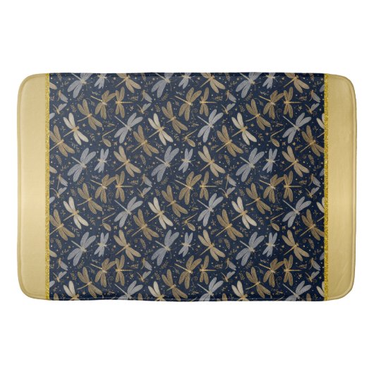 Tapis de bain libellule mystique (Devant)