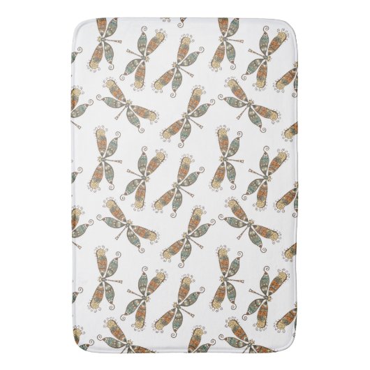 Tapis De Bain libellules (devant Vertical)