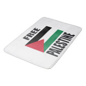 Tapis De Bain Libérez la Palestine (Angle)