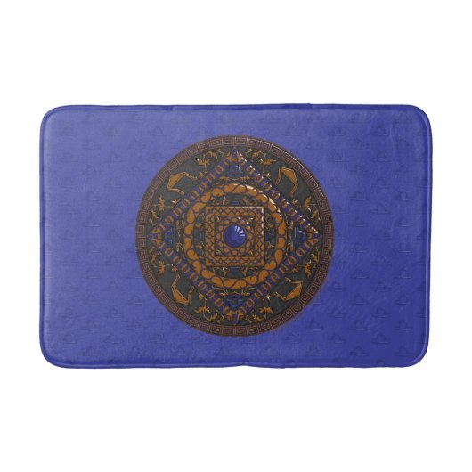 Tapis De Bain Libra Mandala (Devant)