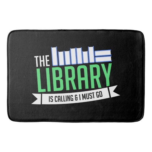 Tapis De Bain Librairie Livres Cadeau (Devant)