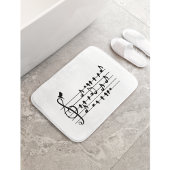 Tapis De Bain Libre en tant qu'oiseau, oiseaux chanteurs faisant