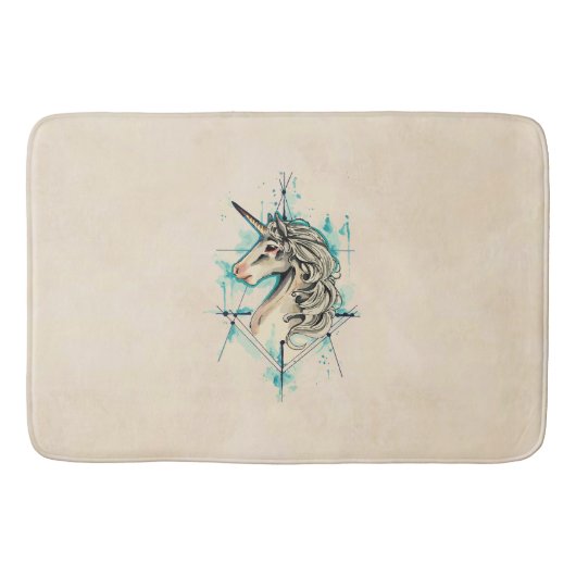 Tapis De Bain Licorne (Devant)
