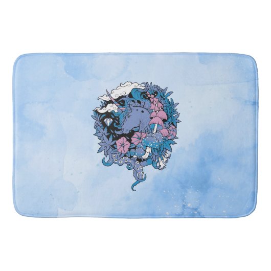 Tapis De Bain Licorne (Devant)