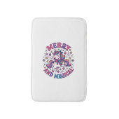 Tapis De Bain Licorne Joyeuse et Magique (Devant (Vertical))