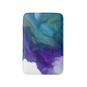 Tapis De Bain Lien d'une couche d'oeil | Violet, or, turquoise (Devant (Vertical))