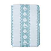 Tapis De Bain Light Blue Coastal Angelfish Stripes (Devant (Vertical))