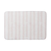 Tapis De Bain Light Pink White Stripes (Devant)