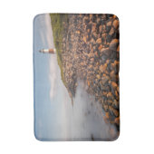 Tapis De Bain Lighthouses | Montauk Point Long Island (Devant (Vertical))