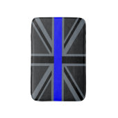 Tapis De Bain Ligne Bleue Mince Design Union Jack (Devant (Vertical))