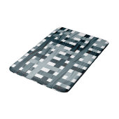 Tapis De Bain Ligne ombrée bleue (Angle)